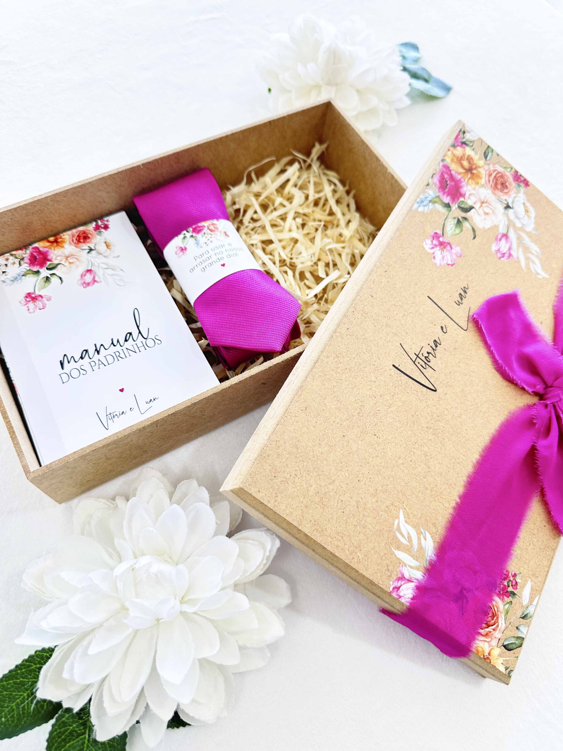 Escolhendo a Caixa de MDF Perfeita para Cada Padrinho - inspiração 2