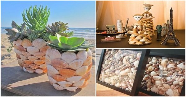 Vasos Decorados: Um Toque Praiano em Vasos Comuns - inspiração 1