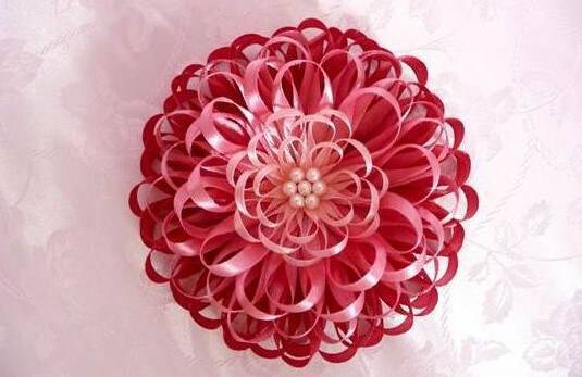 Flor Básica de Pétalas Sobrepostas: Tutorial Detalhado - inspiração 1