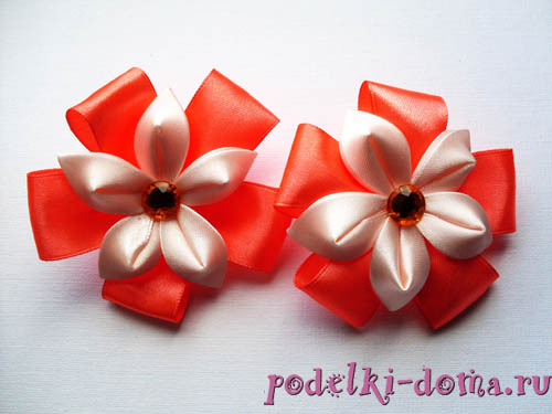 Flor de Cetim com Miolo de Pérolas: Detalhes que Encantam - inspiração 2