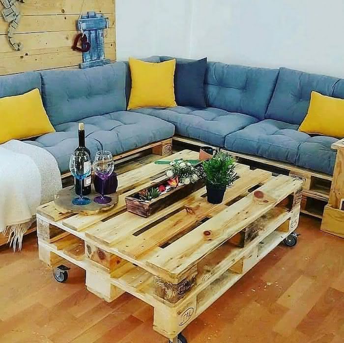 Criando a Mesa de Centro: Design Funcional e Estilo - inspiração 2