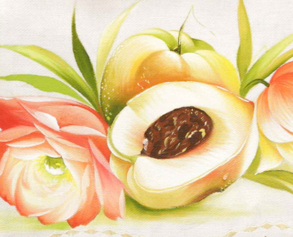 Pintando Detalhes: Sementes, Folhas e Texturas - inspiração 1