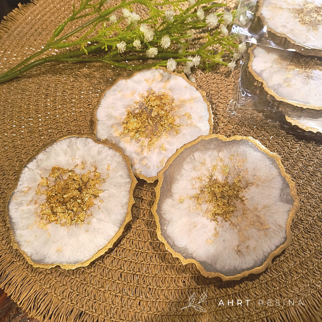 O Toque Mágico: Incorporando Elementos Decorativos na Resina - inspiração 1