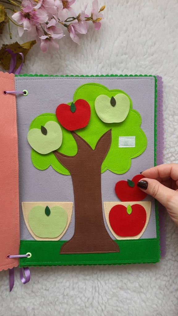 Montando Cenários e Histórias com os Elementos do Feltro - inspiração 2