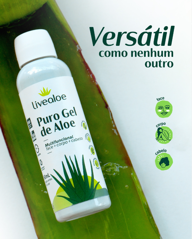 Aloe Vera Puro no Rosto: Hidratao e Alvio Imediato