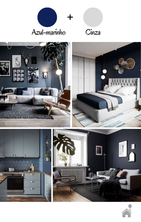O Azul Marinho como Ponto Focal: Criando Interesse Visual - inspiração 1