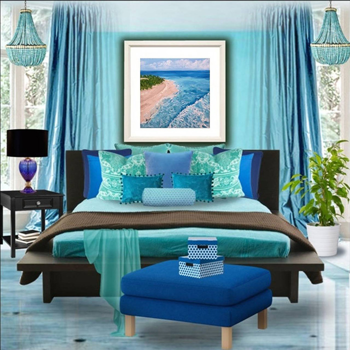 Metalizados (Dourado/Prata): O Toque de Luxo Para o Turquesa - inspiração 2