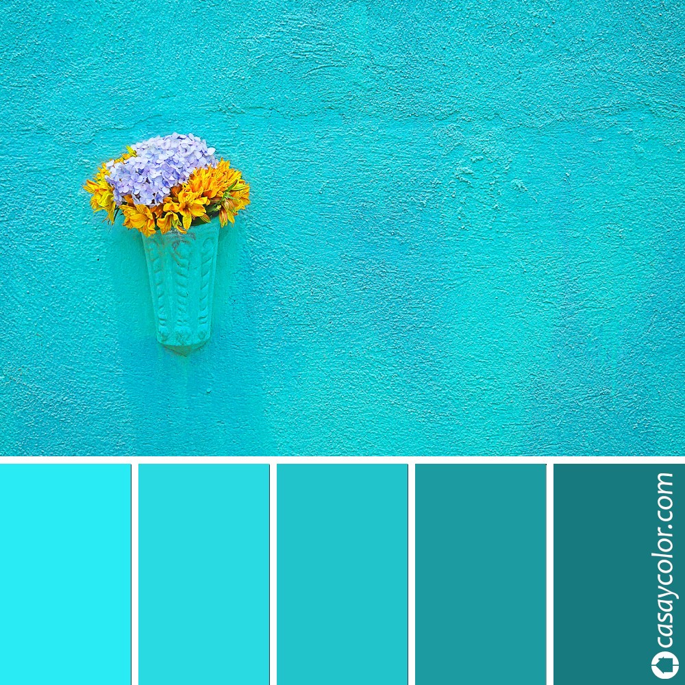 Paleta Monocromática Neutra: Um Fundo Perfeito Para Destaques Turquesa - inspiração 1