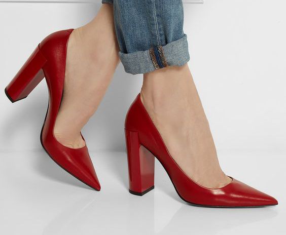 Errando o sapato vermelho? Como consertar - inspiração 1