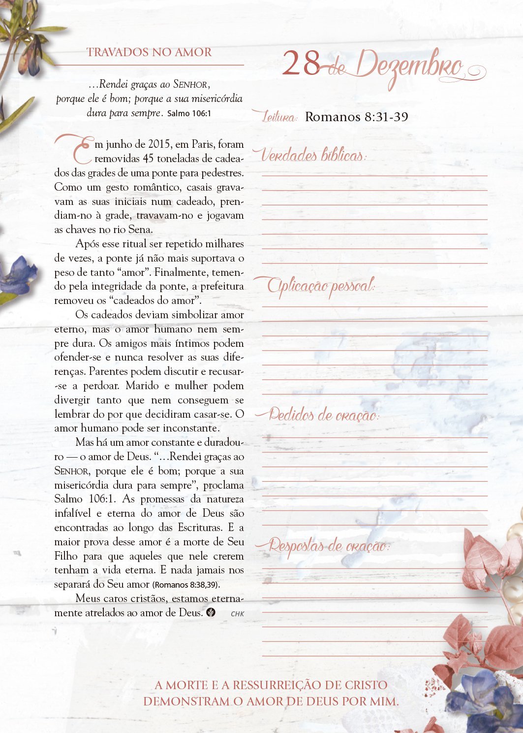 Registre Agradecimentos e Vitórias Familiares - inspiração 1