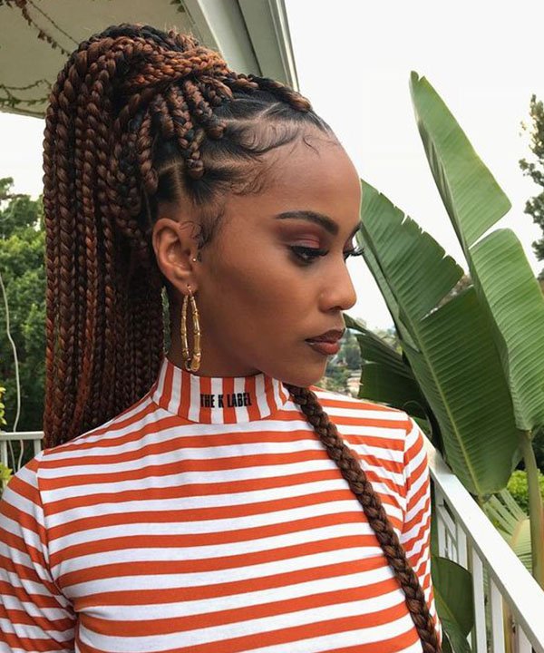 Opções de Trança para Variar o Visual: Francesa, Embutida ou Espinha de Peixe? - inspiração 1