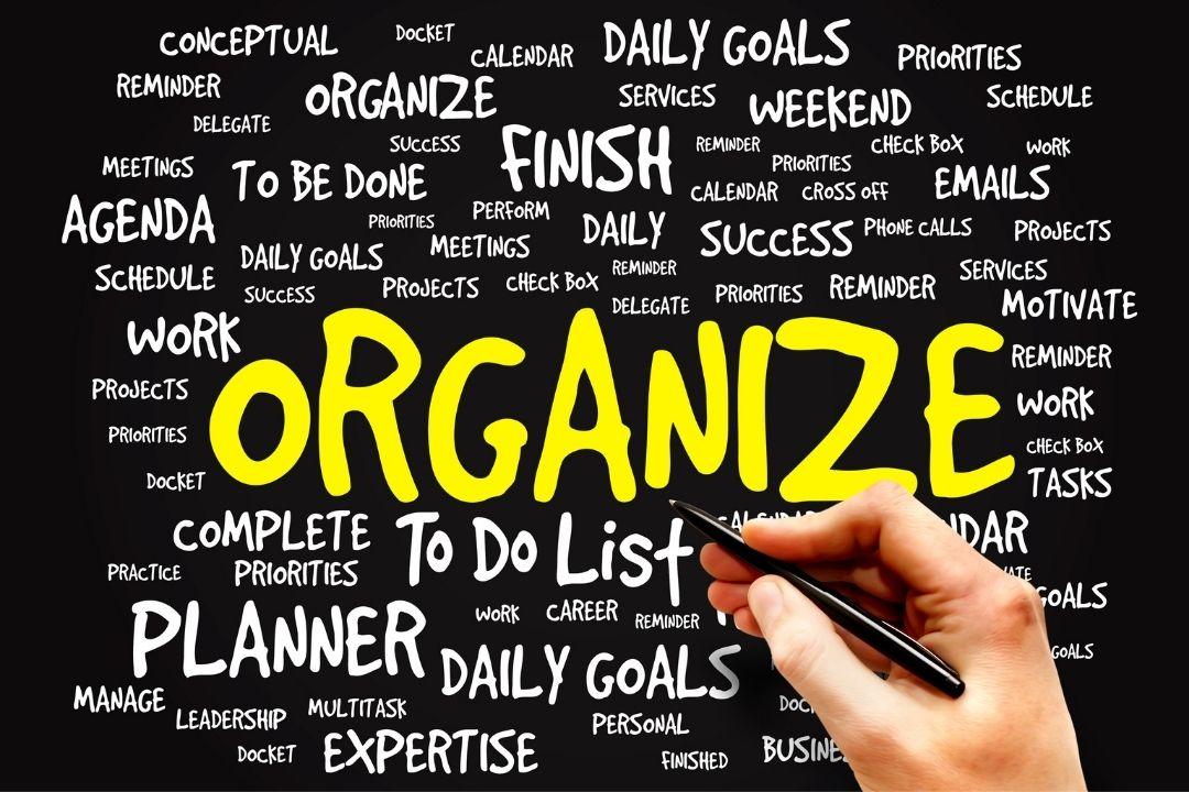 Utilize ferramentas de organização: Seu braço direito. - inspiração 2