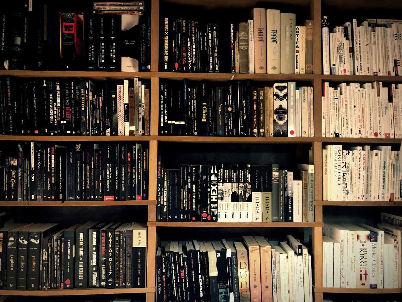 Livros de Diferentes Tamanhos: Como Integrá-los sem Perder o Fio da Meada - inspiração 1