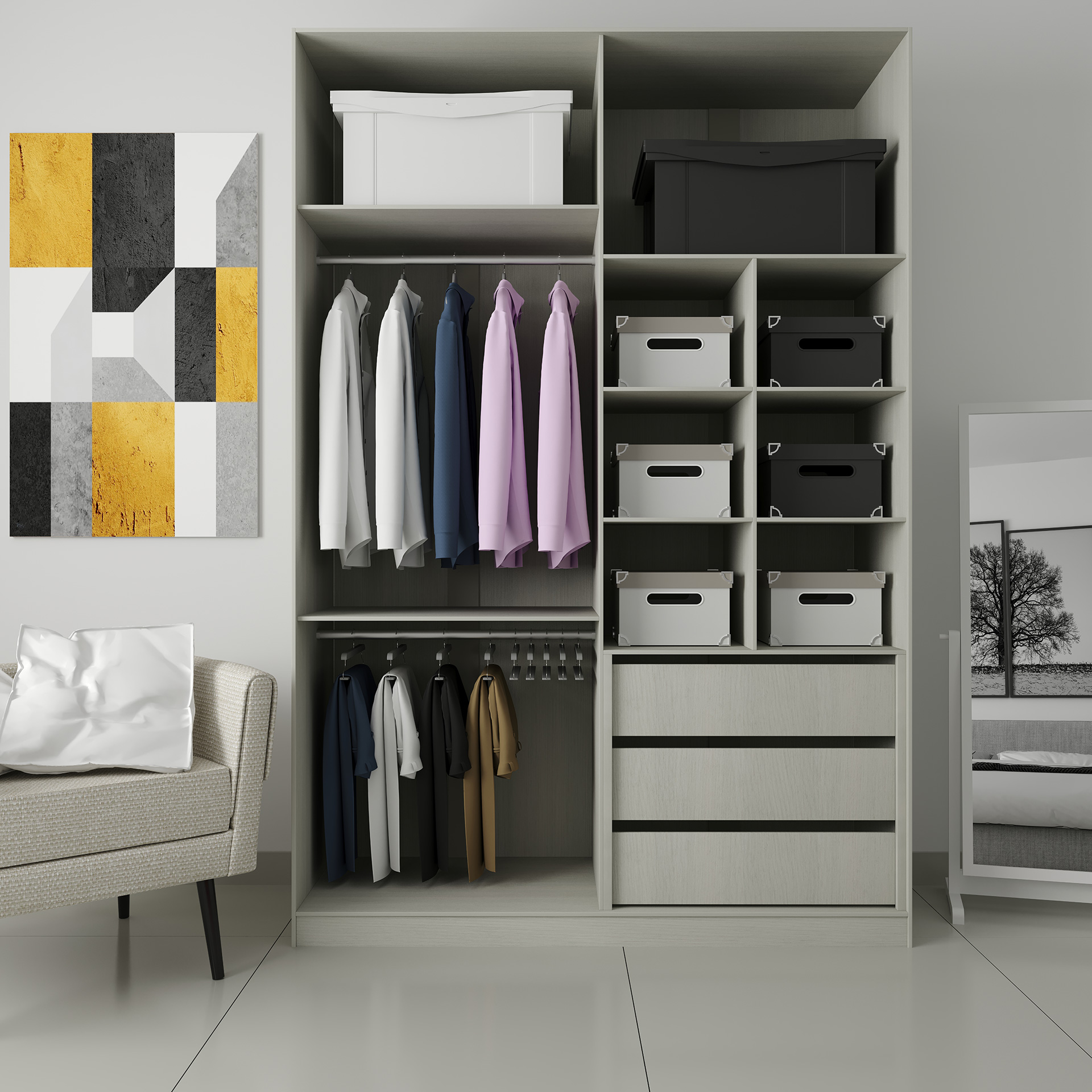 O Poder do Branco e Cores Claras: Frescor e Versatilidade - inspiração 2