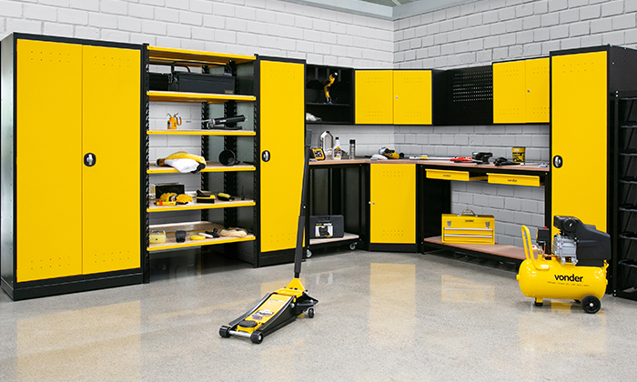 Crie Zonas Específicas: Defina áreas para diferentes tipos de ferramentas e projetos. - inspiração 1