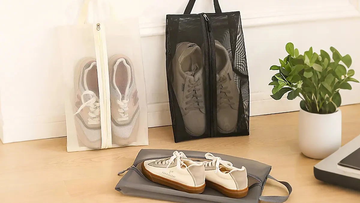 Por que usar sacos de tecido para sapatos em viagens? - inspiração 2