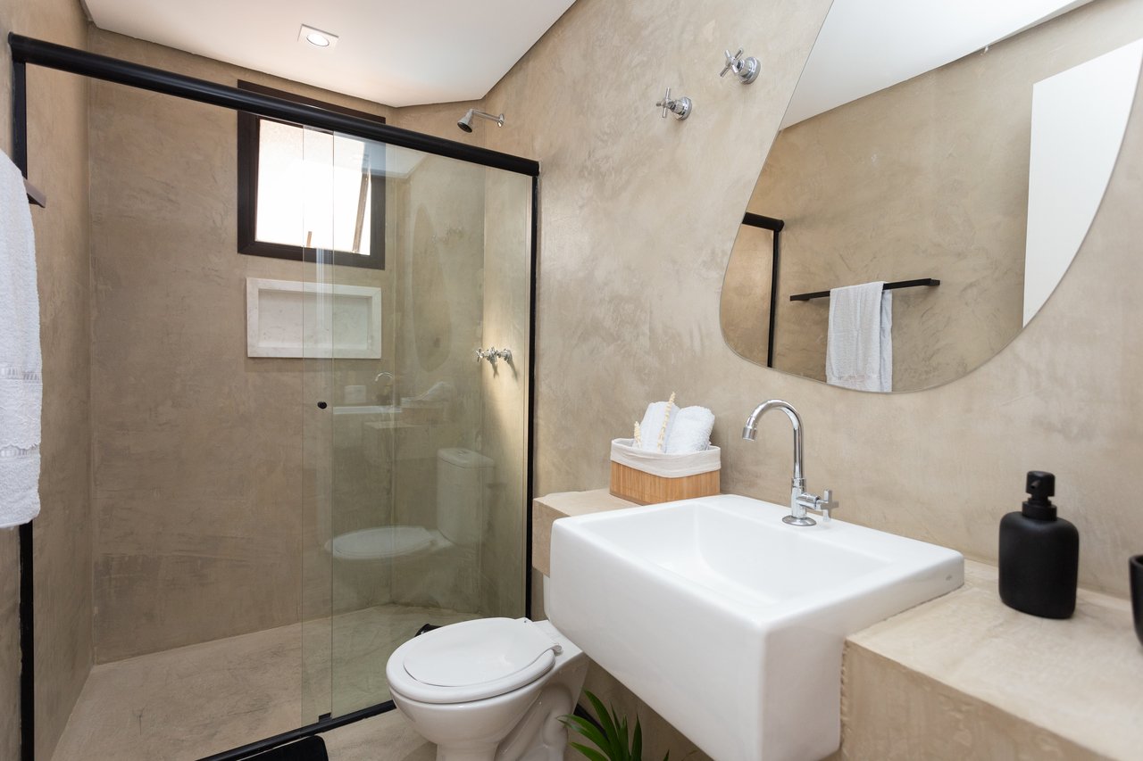 Pintura: A Revolução das Cores e Texturas nas Paredes do Banheiro - inspiração 2