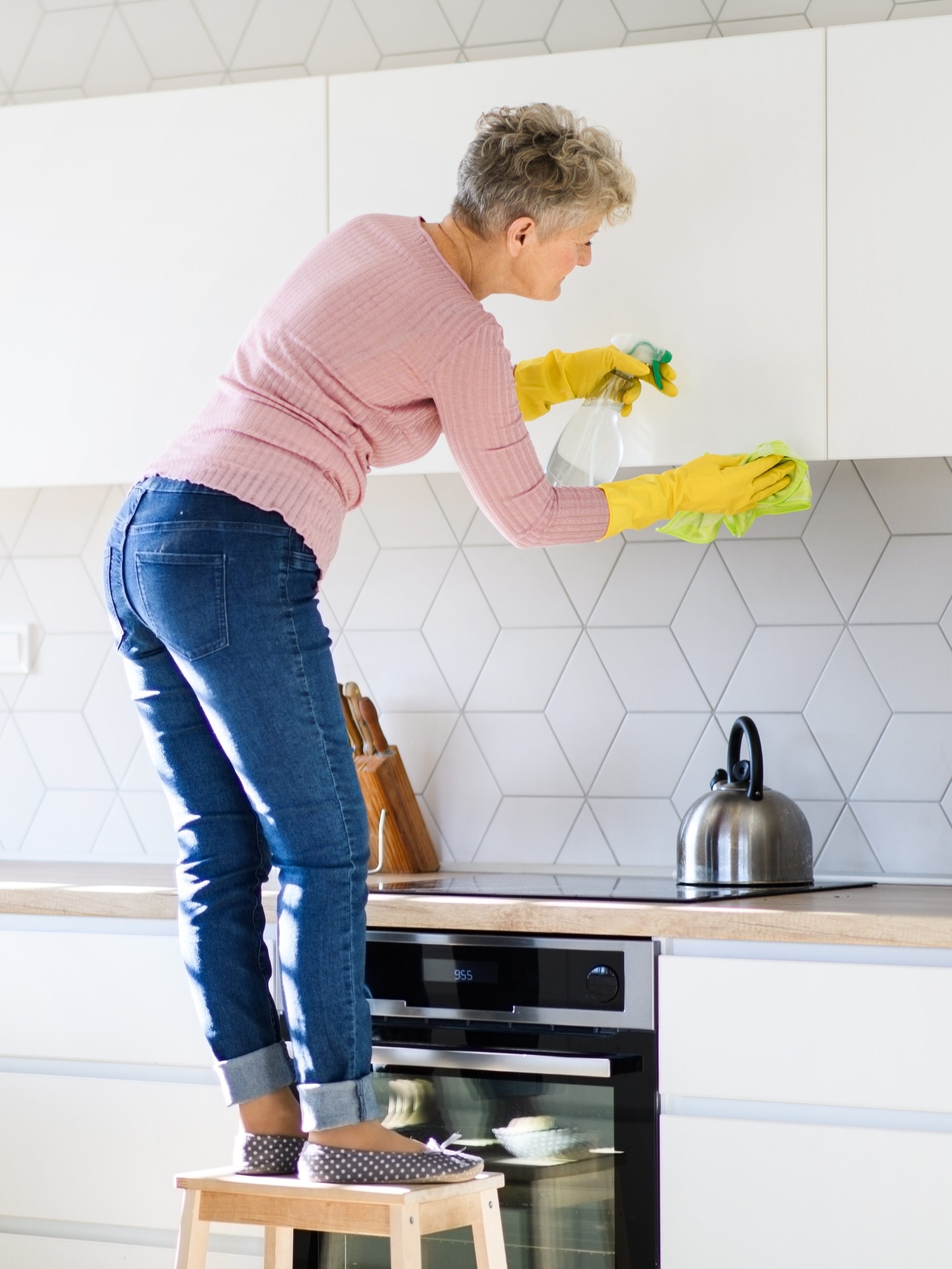 Por Que a Gordura Gruda nos Armários Brancos? - inspiração 1