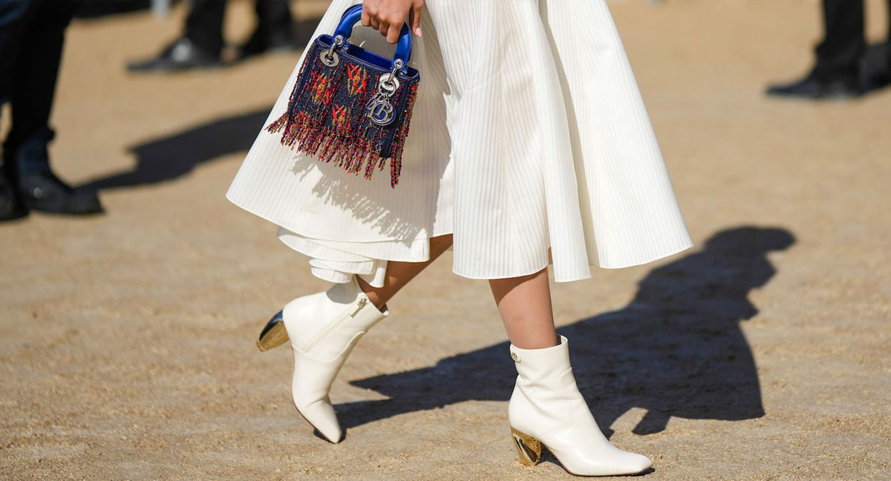 Sofisticação Urbana: Bota Branca com Alfaiataria - inspiração 2