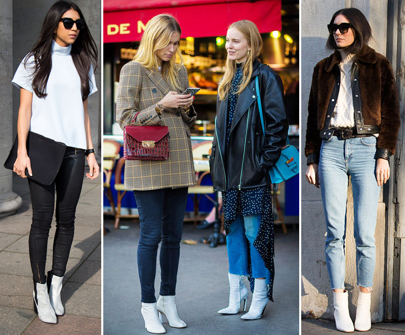 Conforto com Estilo: Bota Branca com Tricôs - inspiração 1