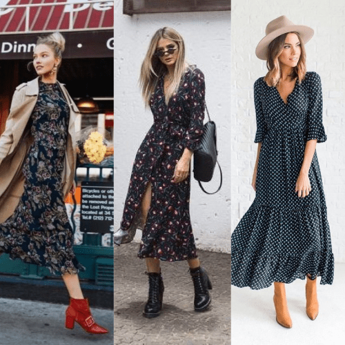 Pontos de Luz: Escolhendo a Bota Certa Para Realçar Seu Vestido - inspiração 1