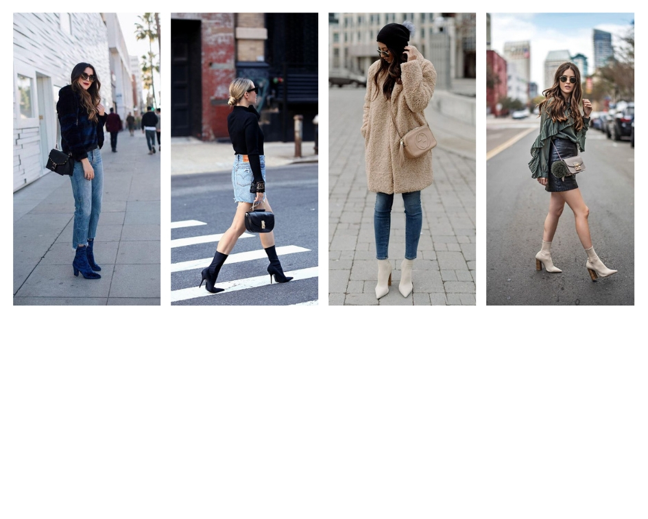 Cores e Texturas: Como Harmonizar Jeans e Bota Meia - inspiração 2