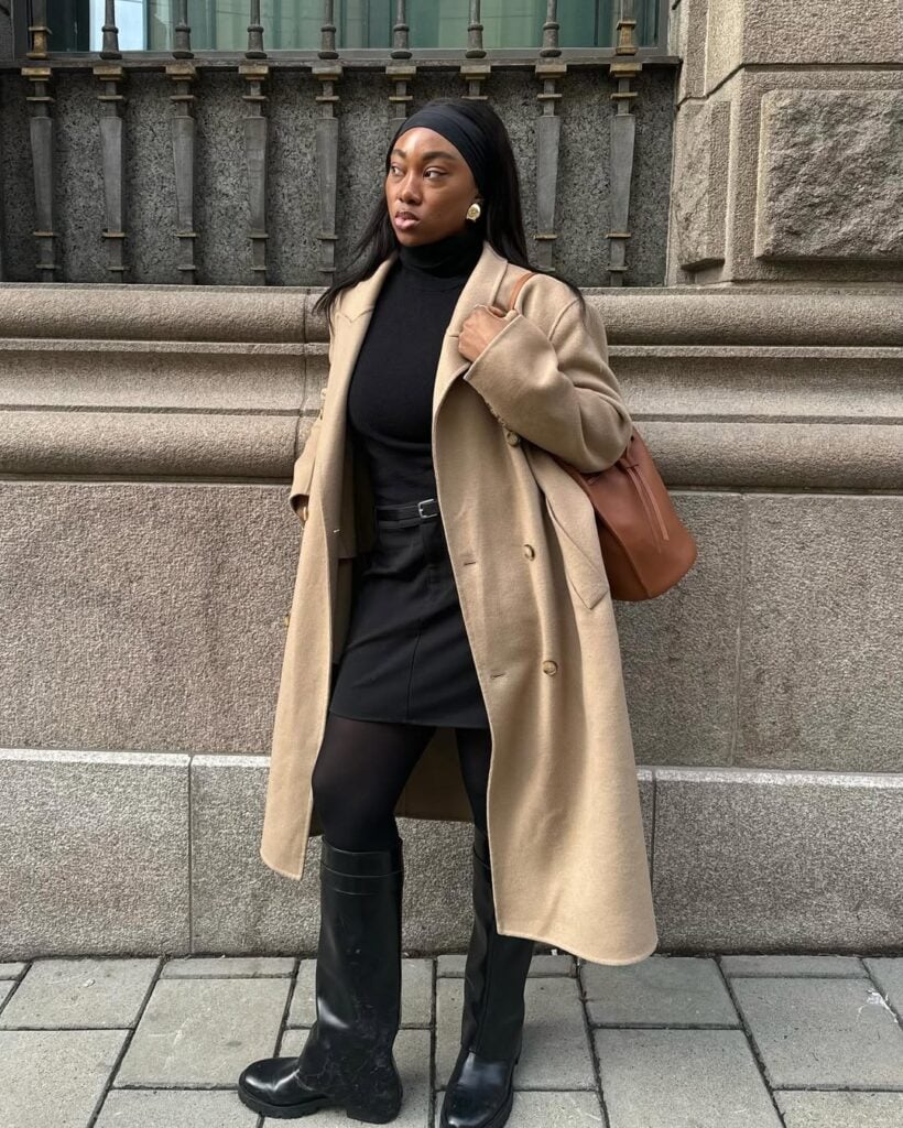 Elegância e Conforto: Combinando Jeans Rasgado com Bota Meia - inspiração 2