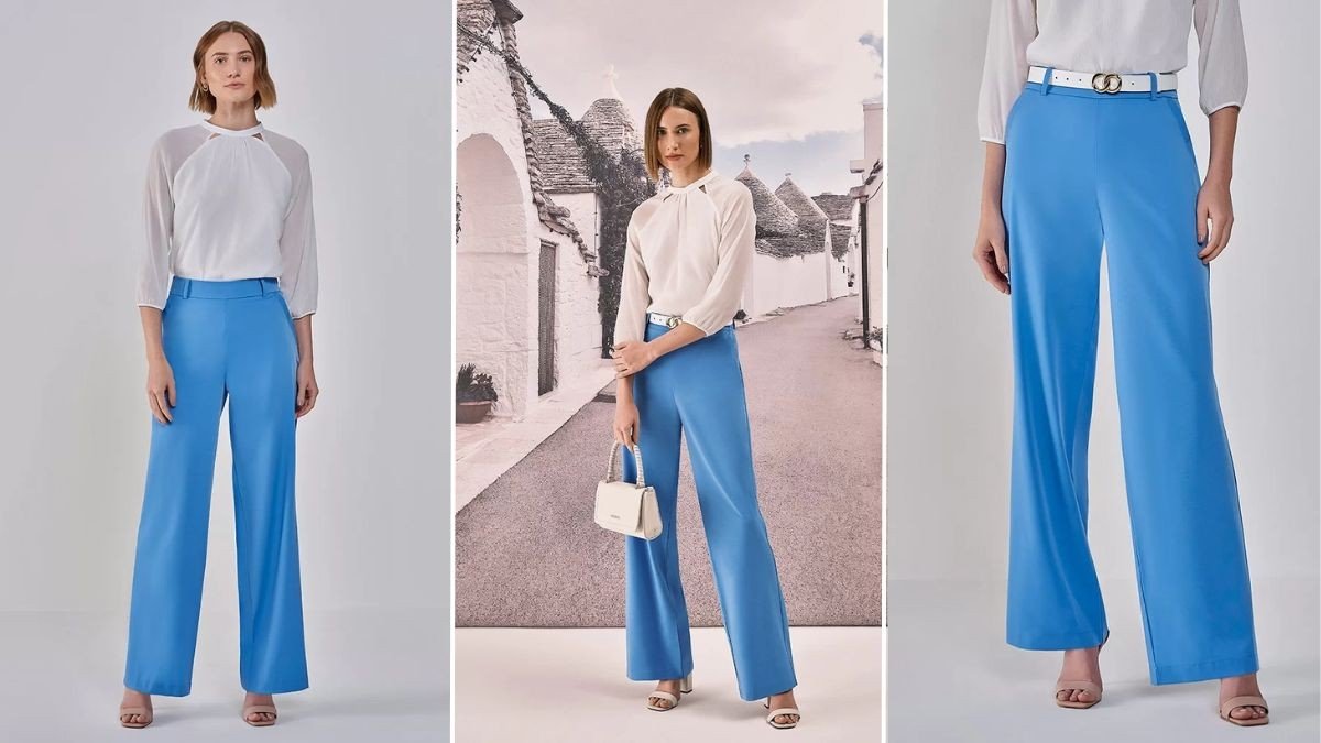 Silhuetas e Proporções: Ajustando a Pantalona ao Seu Corpo - inspiração 2