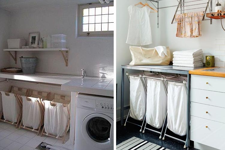 Cestos de Vime para Organizar Itens de Limpeza Específicos - inspiração 2