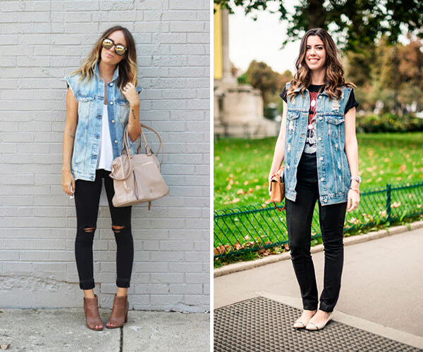 Do Dia Para a Noite: Adapte Seu Colete Jeans com Mudanças Estratégicas - inspiração 2