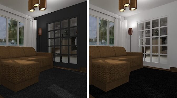 A Magia do Acabamento: Fosco vs. Acetinado para Maximizar a Luz - inspiração 1