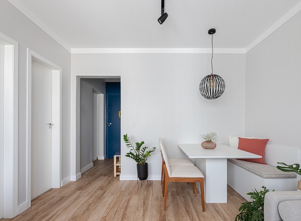 Móveis Inteligentes: Design Claro e Funcionalidade que Abrem o Ambiente - inspiração 1