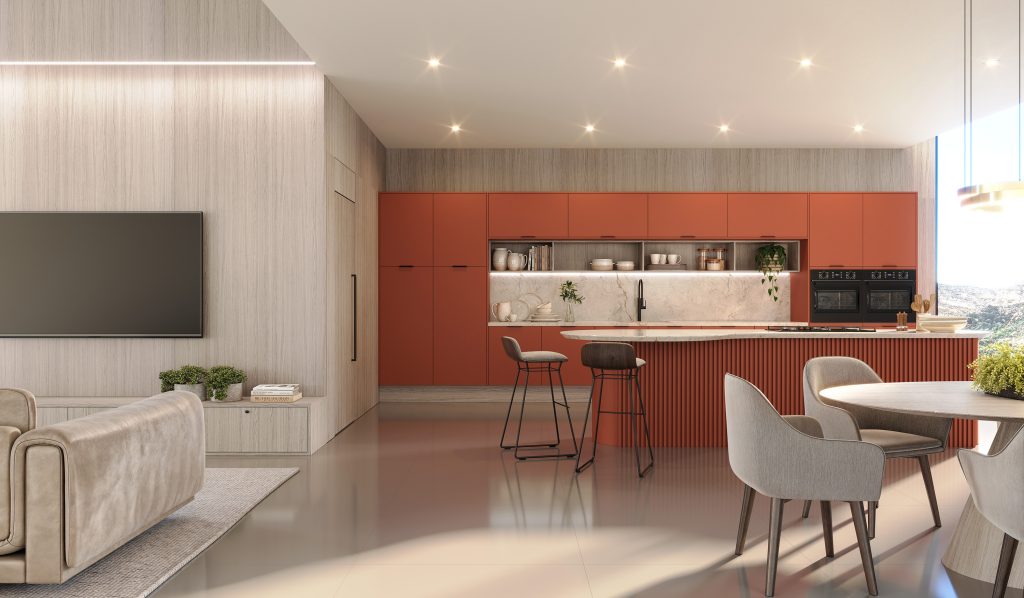 Vermelhos que Estimulam: Toques Estratégicos para uma Cozinha Vibrante - inspiração 2