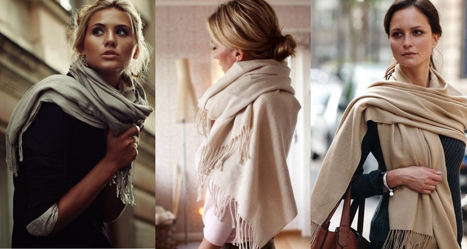 Echarpes Coloridas: Toques de Alegria no Cenário Cinza - inspiração 2