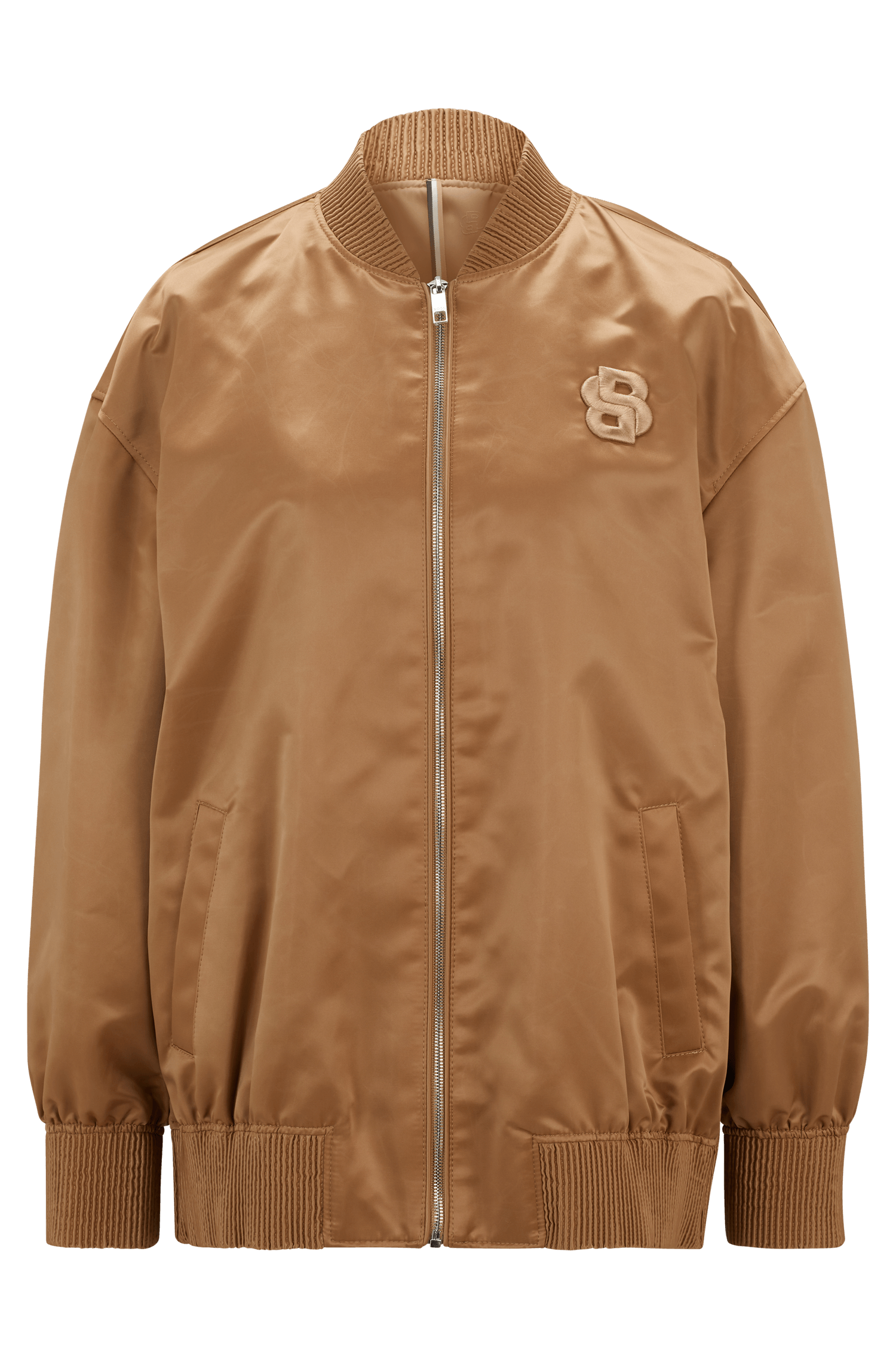 Com o Que Combinar Sua Jaqueta Bomber de Cetim Bordada? - inspiração 1