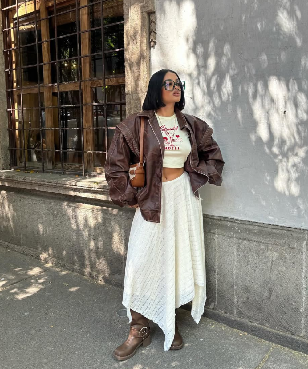 Camada Extra em Looks Monocromáticos - inspiração 2