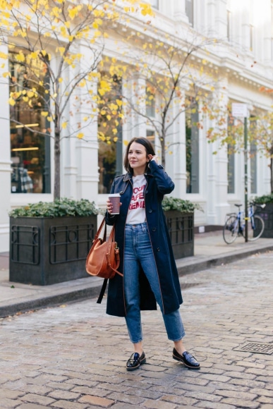 Inspirações de street style: veja como as influenciadoras usam e abusam do mocassim - inspiração 2