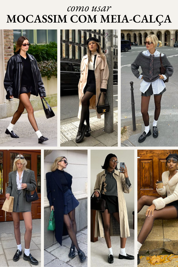 Com que meia usar mocassim? A resposta que vai te surpreender - inspiração 1