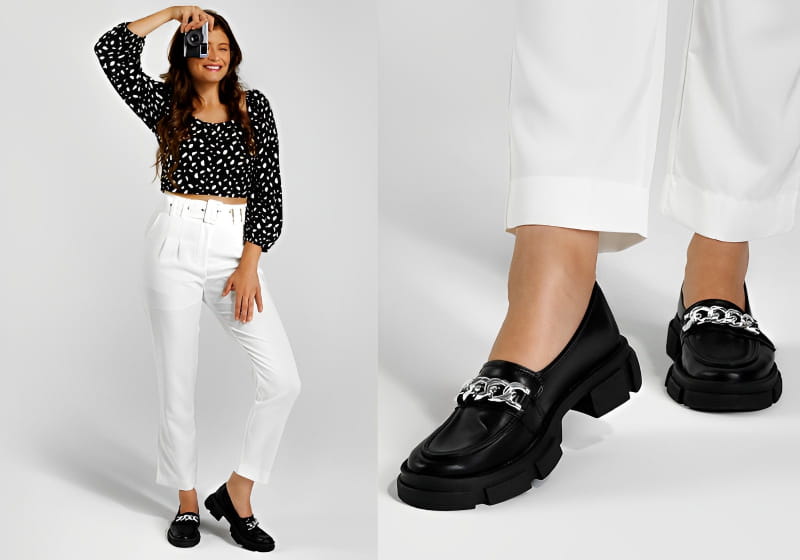 Acessórios que dialogam com o mocassim: bolsas e cintos para um visual harmônico - inspiração 1