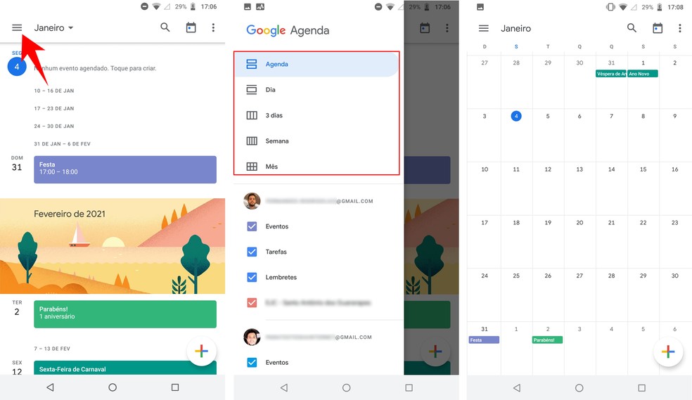 Criando Eventos e Lembretes Personalizados - inspiração 2