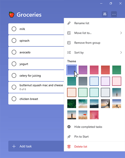 Organizando por Seções do Mercado - inspiração 1