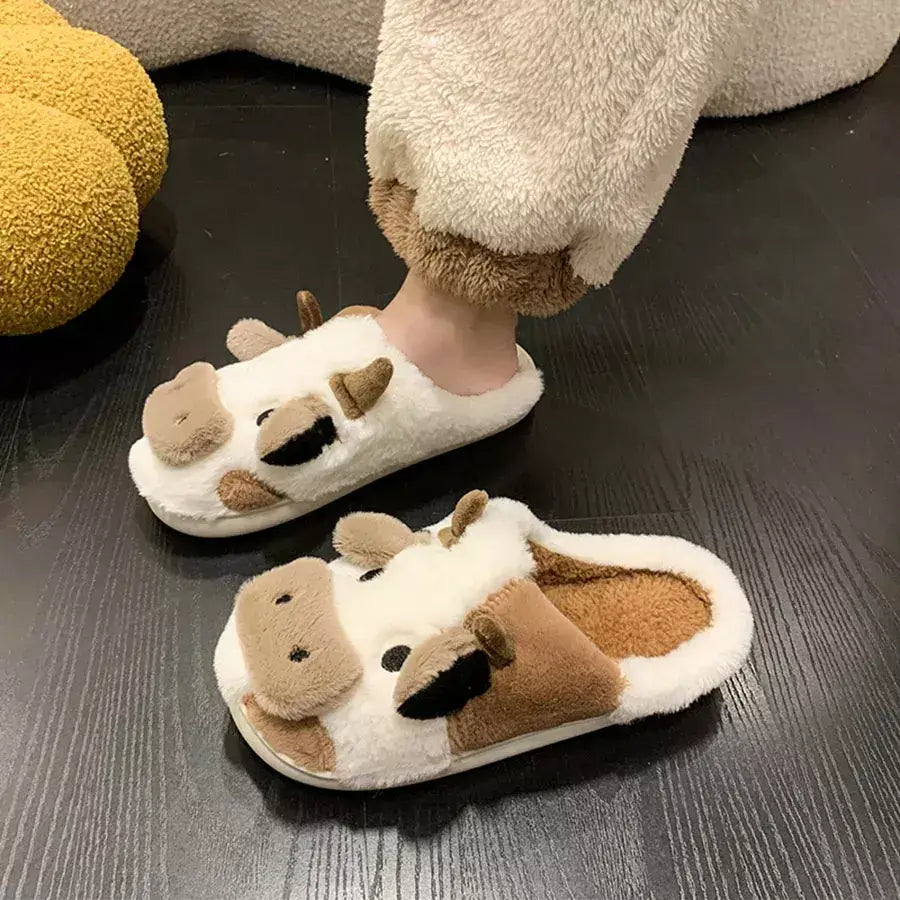 Pantufas de Pelúcia e Jeans: Uma Combinação Moderna - inspiração 1