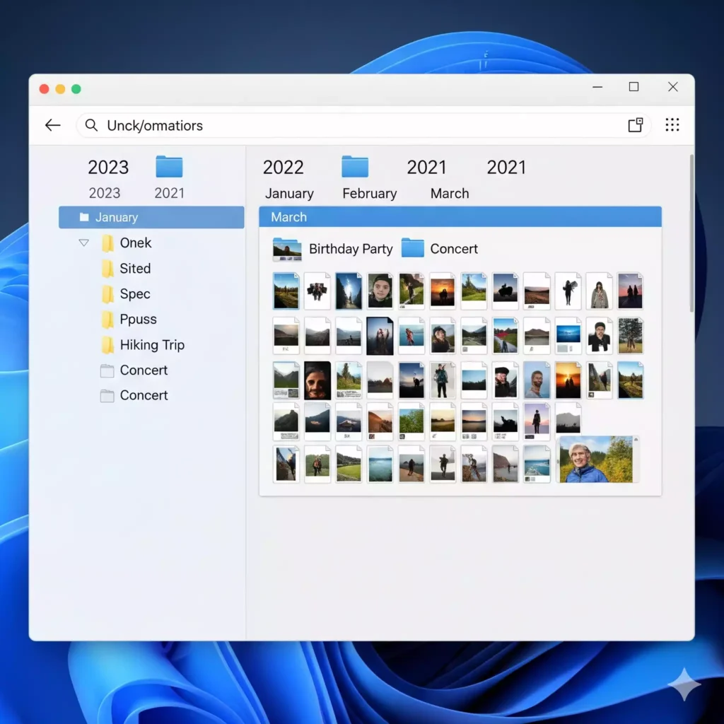 A Magia dos Álbuns Virtuais: Agrupe por Eventos e Pessoas - inspiração 1