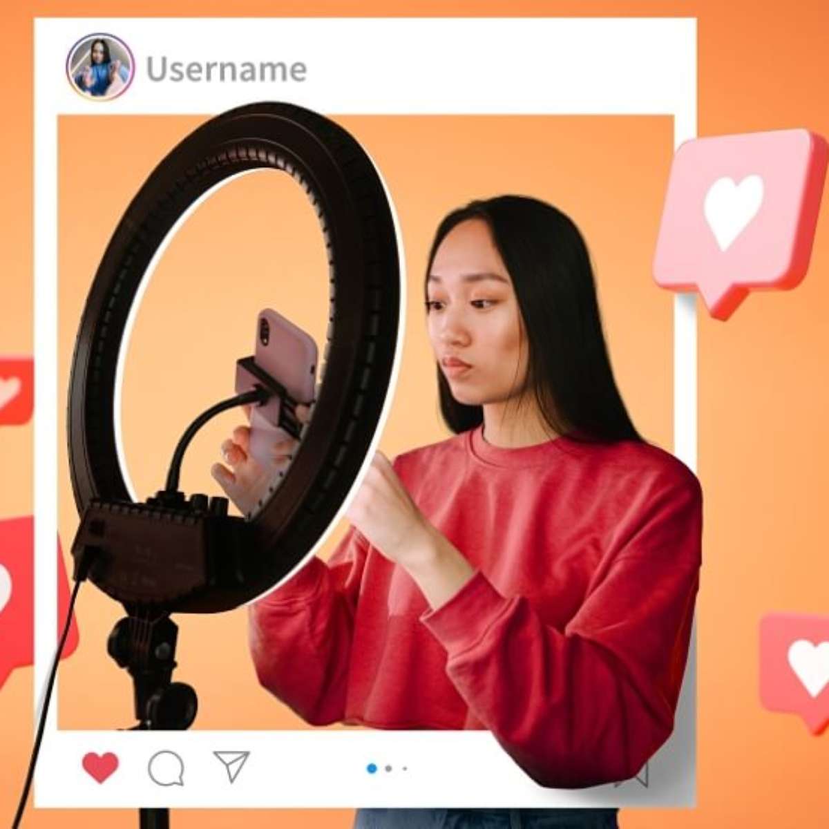 Crie conteúdo que te representa - inspiração 2