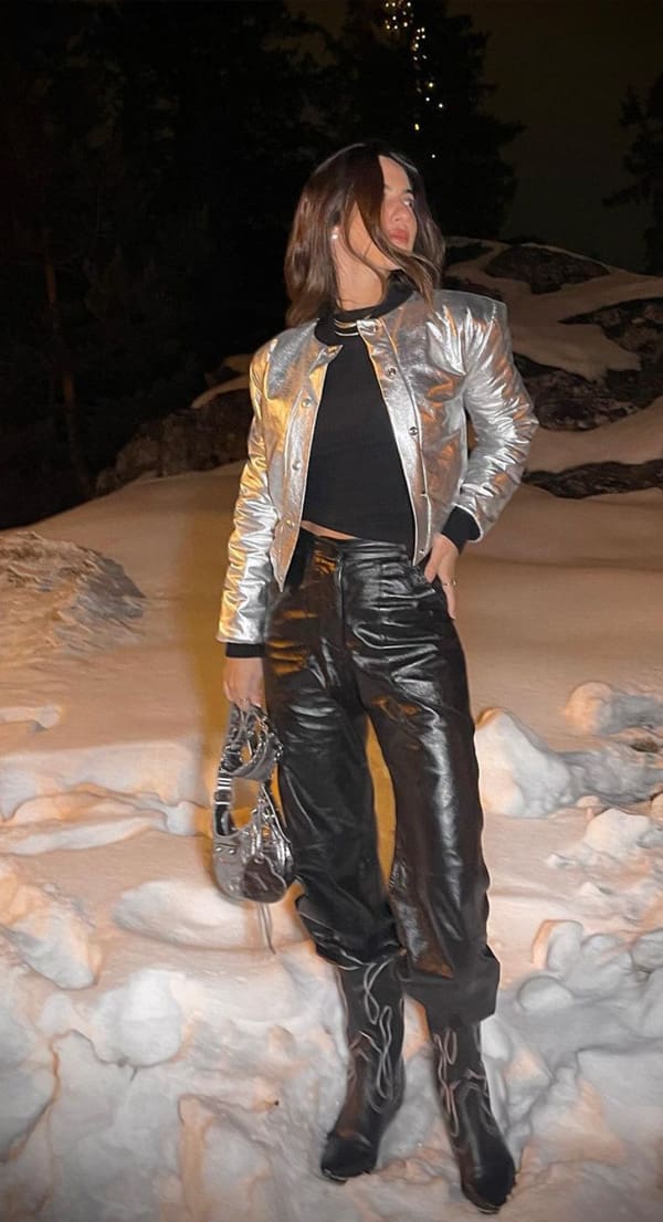 Brilho que Cativa: Tecidos Metalizados e Paetês - inspiração 2