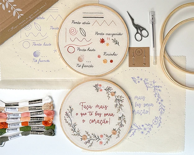 Ponto Margarida: Flores e Formas Orgânicas em Minutos - inspiração 2