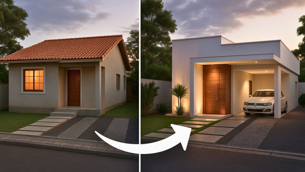 A Platibanda como Suporte para Detalhes Arquitetônicos - inspiração 1