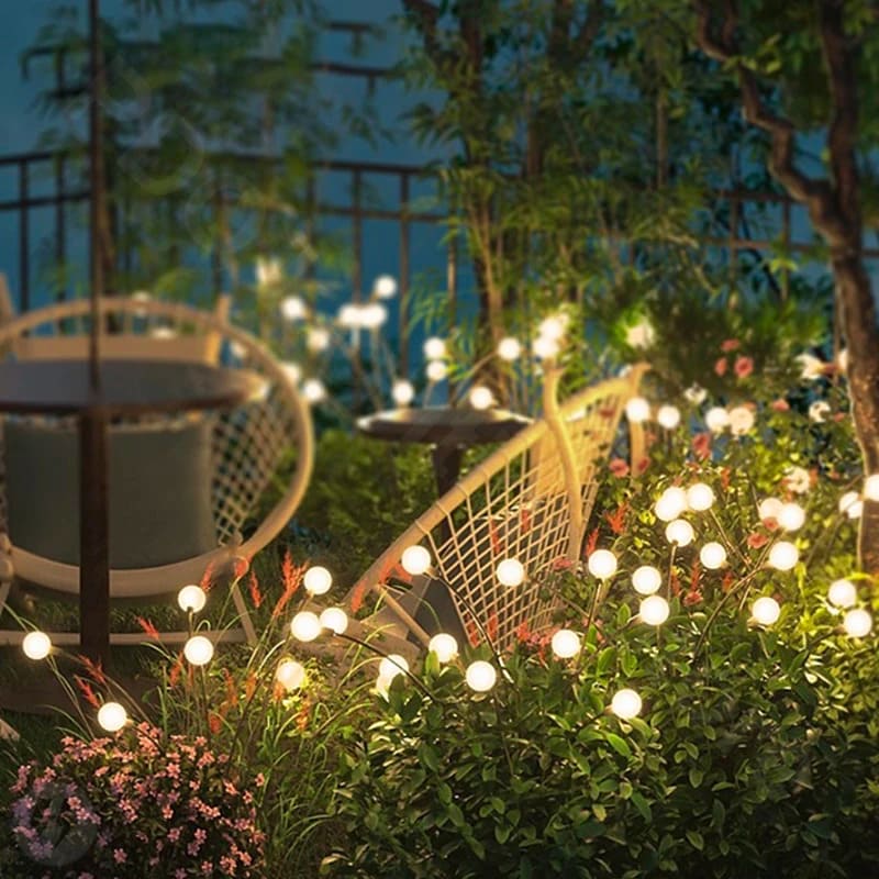 Cordões de Luz Solar: Clima Aconchegante para Festas e Noites - inspiração 1