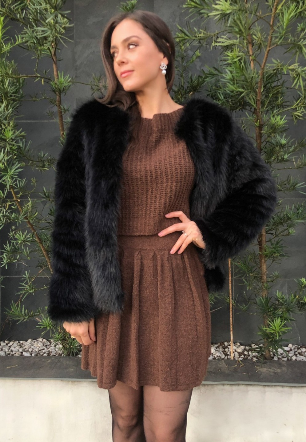 O Poder dos Acessórios para Complementar seu Casaco de Pelo - inspiração 2