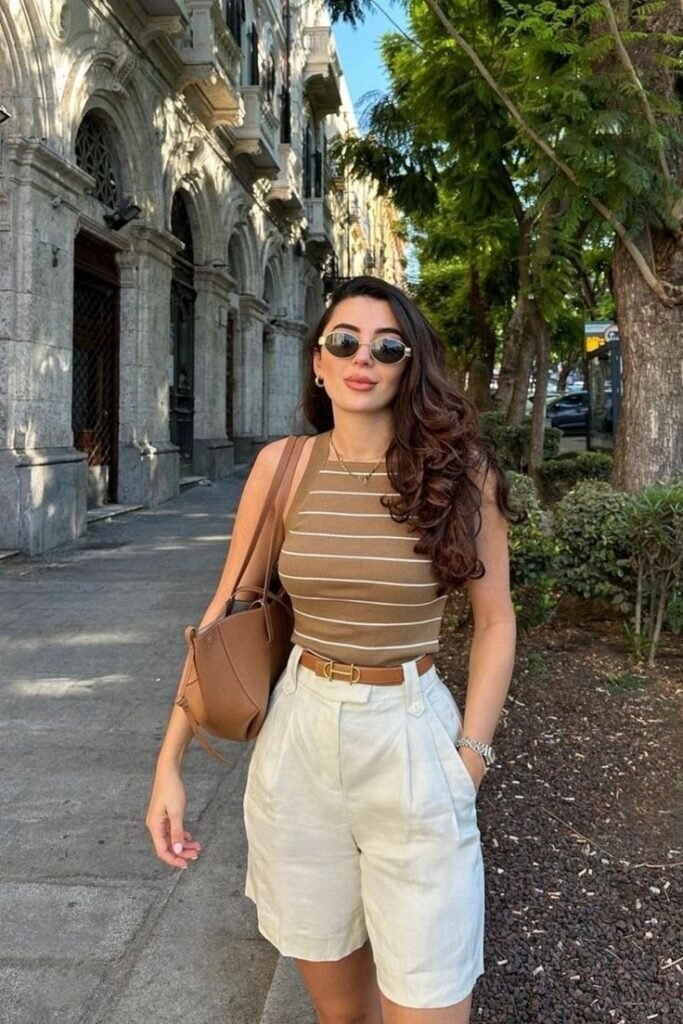 Shorts Alfaiataria: O Toque Moderno para Dias Quentes - inspiração 1